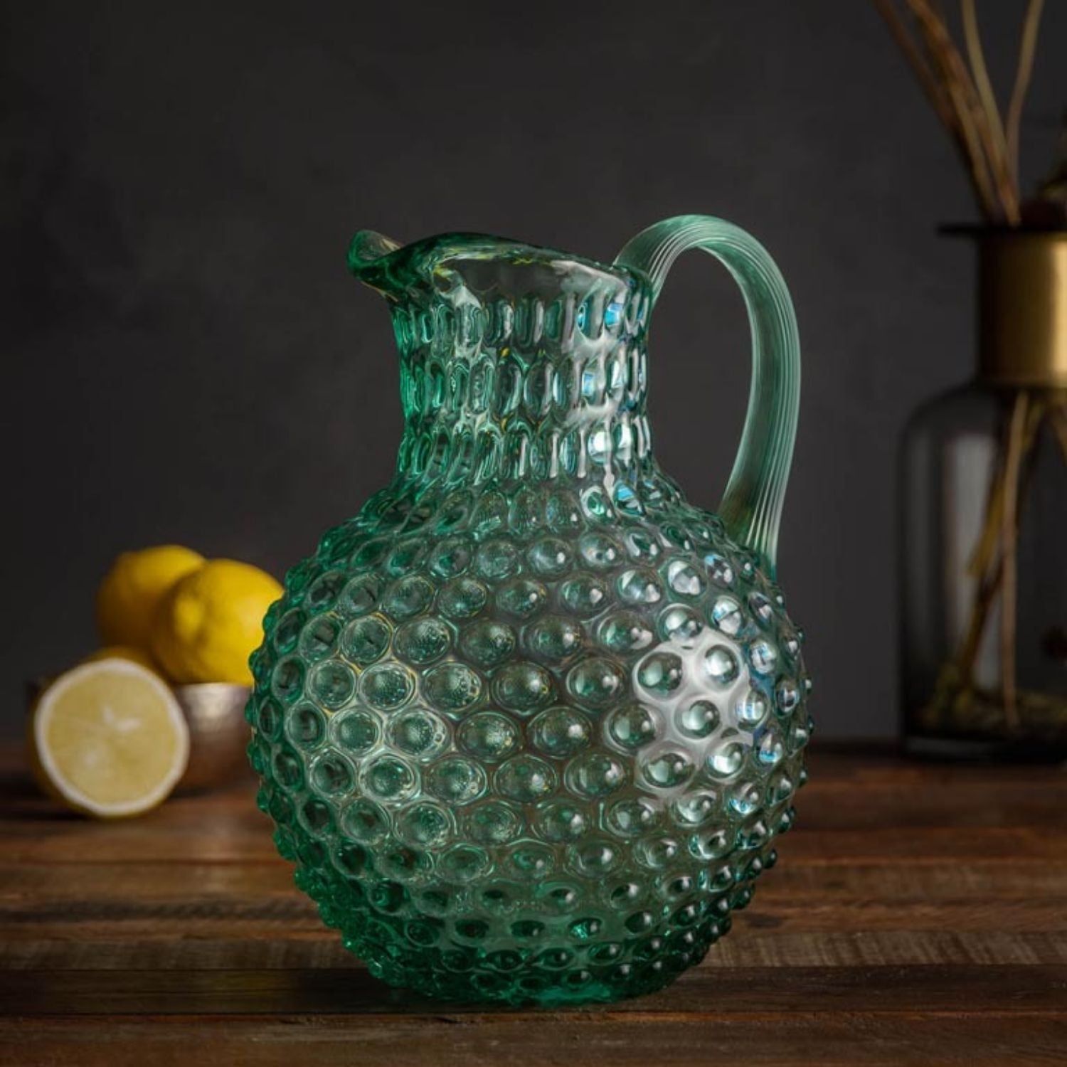 Hobnail Glass Pitcher - Thumbnail 2